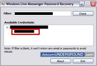 Hack MSN Password