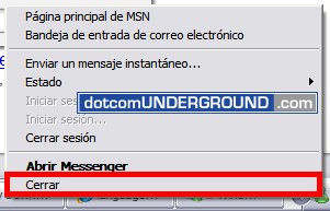 Windows Live Messenger 8.5 - Exit