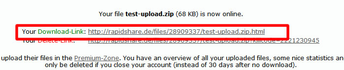 RapidShare Uploaded Download Link