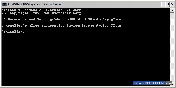 png2ico command prompt