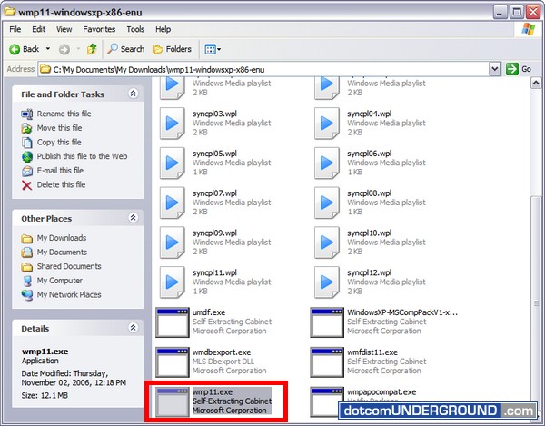 Windows Media Player 11 - wmp11.exe