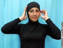 Burkini - swimming costume for muslim girls