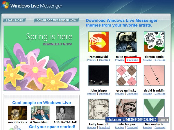 FREE Windows Live Messenger Themes Download