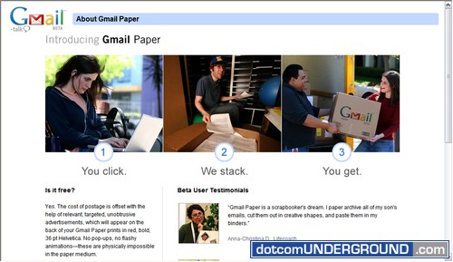 Gmail Paper