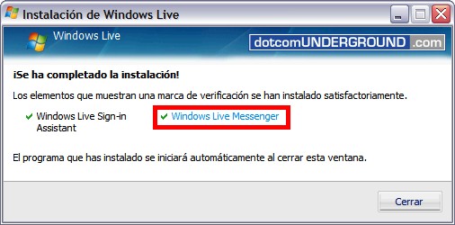 Windows Live Messenger 8.5 - Start WLM 8.5