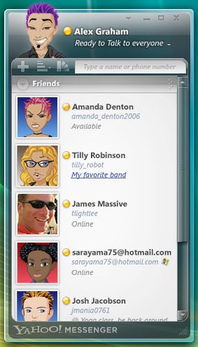 Yahoo Messenger for Windows Vista