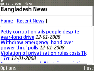 Nokia E61i - BangladeshNews on Mobile