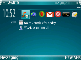 Windows Mobile 6 Theme for Symbian S60 - WM6 Blue