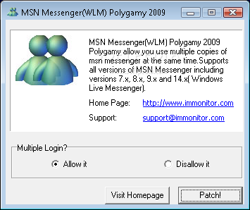 MSN Messenger 9 Polygamy 2009