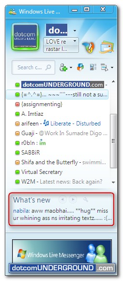 MSN Messenger 2009 - Whats New