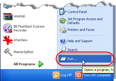 Firefox Profile Folder - Windows XP - 1